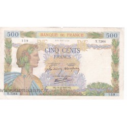 FRANKREICH - F.32/42 - 500 FRANCS LA PAIX - 15/10/1942 - Y.7264