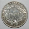 GADOURY 465 - 1 FRANC 1871 K - Bordeaux - TYPE CÉRÈS - KM 822