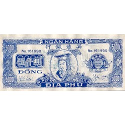 CHINA - HELL BANKNOTE - 5000 DÔNG (DOLLARS) - 1997- reverse 1 (right side)