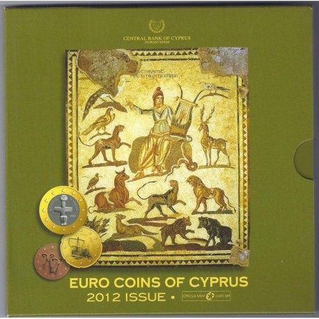 CYPRUS - EURO MINT SET 2012 - 9 COINS