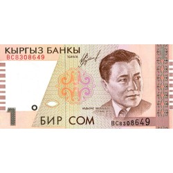 KIRGHISTAN - PICK 15 a - 1 SOM 1999