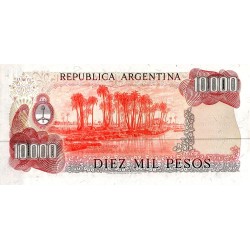 ARGENTINA - PICK 306 b - 10 000 PESOS ( 1976 - 1983 )