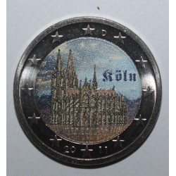 DEUTSCHLAND - KM 293 - 2 EURO 2011 F - WESTPHALEN - COLOR