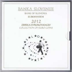 SLOVENIE - COFFRET EURO BRILLANT UNIVERSEL 2012 - 10 PIECES (8.88 euros)