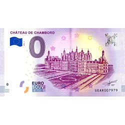 FRANCE - 41250 - CHAMBORD - CHÂTEAU - 2018-3 - DOUBLE NUMBER 7979