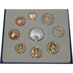 FRANCE - COFFRET  BELLE EPREUVE EURO 2012 - 9 PIECES ( 13.88 euros )