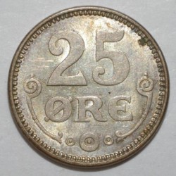 DANEMARK - KM 815.1 - 25 ORE 1918 - Christian X