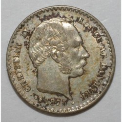 DANEMARK - KM 795.1 - 10 ORE 1875 CS - Christian IX