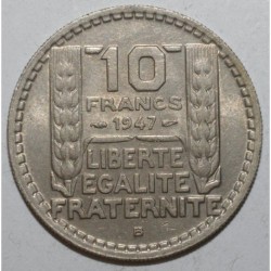 FRANCE - KM 909 - 10 FRANCS 1947 B - Beaumont le Roger - TYPE TURIN - Small Head