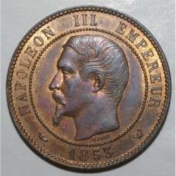 FRANCE - KM M24 - 10 CENTIMES 1853 - TYPE NAPOLÉON III - VISIT OF LILLE