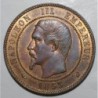 FRANKREICH - KM M24 - 10 CENTIMES 1853 - TYP NAPOLÉON III - BESUCH VON LILLE