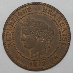 FRANKREICH - KM 827.1 - 2 CENTIMES 1877 A - Paris - TYP CERES