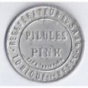 PILULES PINK - 5 CENTIMES SEMEUSE 1920 - VERT / ROUGE - TRES TRES BEAU