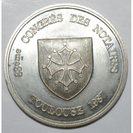 County 31 - TOULOUSE - NOTARIES CONGRESS - 1987 - HALLMARK MINERVA