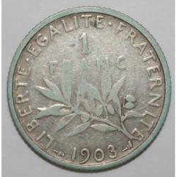 GADOURY 467 - 1 FRANC 1903 - TYPE SEMEUSE - KM 844.1