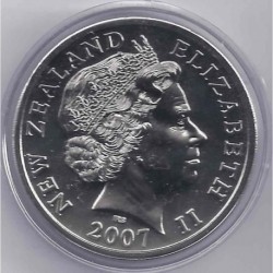 NEW ZEALAND - KM 150 - 5 DOLLARS 2007 - HATTERIE TUATARA