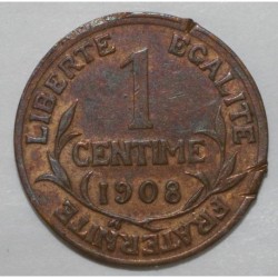 FRANCE - KM 840 - 1 CENTIME 1908 - TYPE DUPUIS