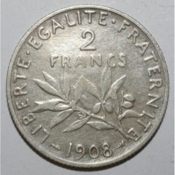 GADOURY 532 - 2 FRANCS 1908...