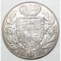 LIECHTENSTEIN - 5 KRONEN 1900 - JOHN II - 1858 - 1929 - SUPERBE