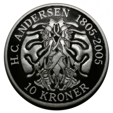 DÄNEMARK - KM 909 - 10 KRONEN 2006 - ANDERSEN - DER SCHATTEN