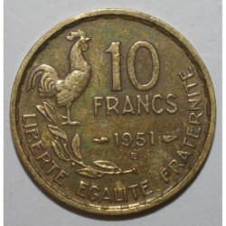 GADOURY 812 - 10 FRANCS...