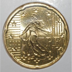 FRANCE - 20 CENTS 2002 - NOUVELLE SEMEUSE