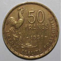 GADOURY 880 - 50 FRANCS 1951 TYPE GUIRAUD - TTB+ - KM 918.1