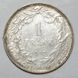 BELGIEN - KM 73 - 1 FRANC 1910 - ALBERT 1 - Flämische Legende