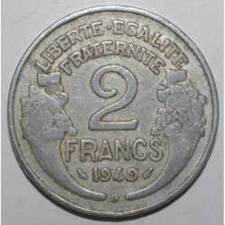 GADOURY 538b - 2 FRANCS 1949 B TYPE MORLON - TB - KM 904