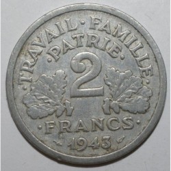 GADOURY 536 - 2 FRANCS 1943...