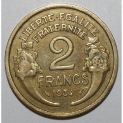 FRANCE - KM 886 - 2 FRANCS 1934 - TYPE MORLON