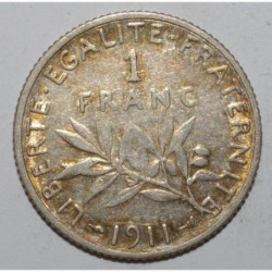 FRANCE - KM 844 - 1 FRANC 1911 - TYPE SOWER