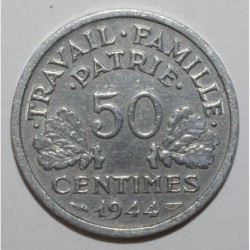 GADOURY 425 - 50 CENTIMES 1944 B TYPE BAZOR - TTB à SUP - KM 914