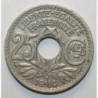 FRANCE - KM 867  - 25 CENTIMES 1914 - VF