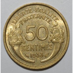 FRANCE - KM 894 - 50 CENTIMES 1938 - TYPE MORLON