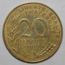 GADOURY 332 - 20 CENTIMES...