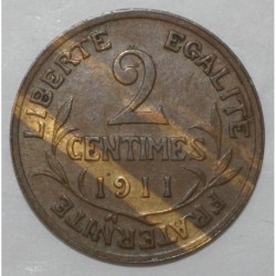 FRANCE - KM 841 - 2 CENTIMES 1911 - TYPE DUPUIS