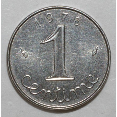 FRANKREICH - KM 928 - 1 CENTIME 1976 TYP WEIZENKOLBEN