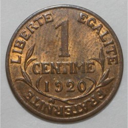 FRANKREICH - KM 840 - 1 CENTIME 1920 - TYP DUPUIS