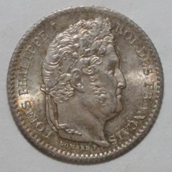 25 CENTIMES 1845 B - LOUIS PHILIPPE 1er - SUPERBE à FLEUR DE COIN