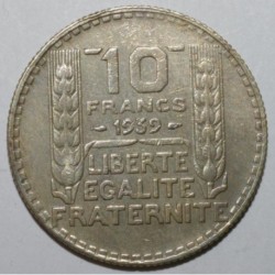 GADOURY 801 - 10 FRANCS 1939 TYPE TURIN - TB à TTB - KM 878