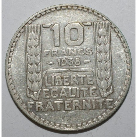 GADOURY 801 - 10 FRANCS 1938 TYPE TURIN - TTB - KM 878