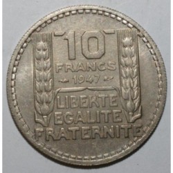 FRANCE - KM 908  - 10 FRANCS 1947 - TYPE TURIN - Short leaves