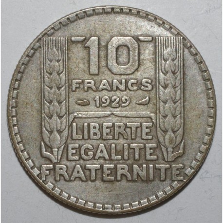 GADOURY 801 - 10 FRANCS 1929 TYPE TURIN - TTB - KM 878