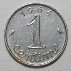 GADOURY 91 - 1 CENTIME 1964 TYPE EPI - TTB à SUP - KM 928