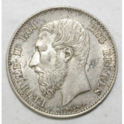 BELGIUM - 50 CENTIMES 1866 - LEOPOLD II - Légende Française -  TTB/SUP