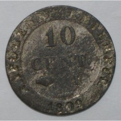 GADOURY 190 - 10 CENTIMES 1809 I - Limoges - TYPE NAPOLEON 1er - KM 676.5