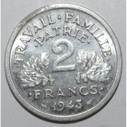 GADOURY 536 - 2 FRANCS 1943...