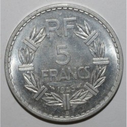 FRANKREICH - KM 888 - 5 FRANCS 1945 B - Beaumont le Roger - TYP LAVRILLIER