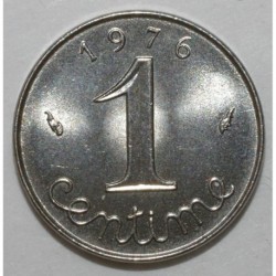 FRANKREICH - KM 928 - 1 CENTIME 1976 - TYP WEIZENKOLBEN